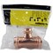 Copper Press By Tmg 1 in. x 1 in. x 3/4 in. Copper Press Reducing Tee XPRT1134 - alternate 4